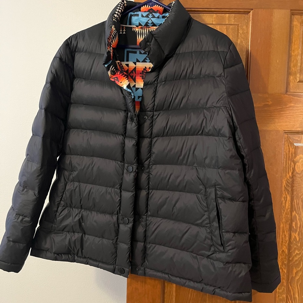 Pendleton Black Puffer Jacket - image 1